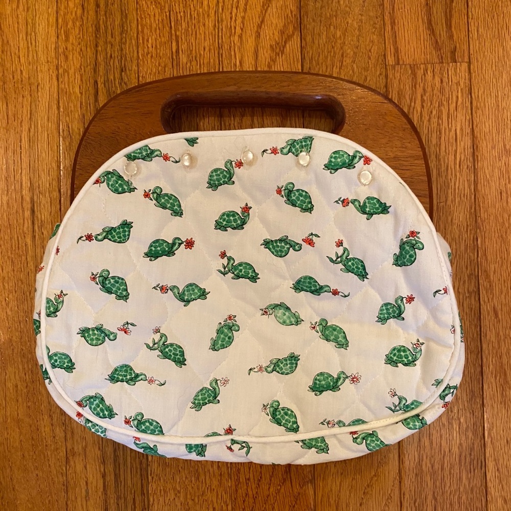 Jay Bag Vintage wooden handle bag